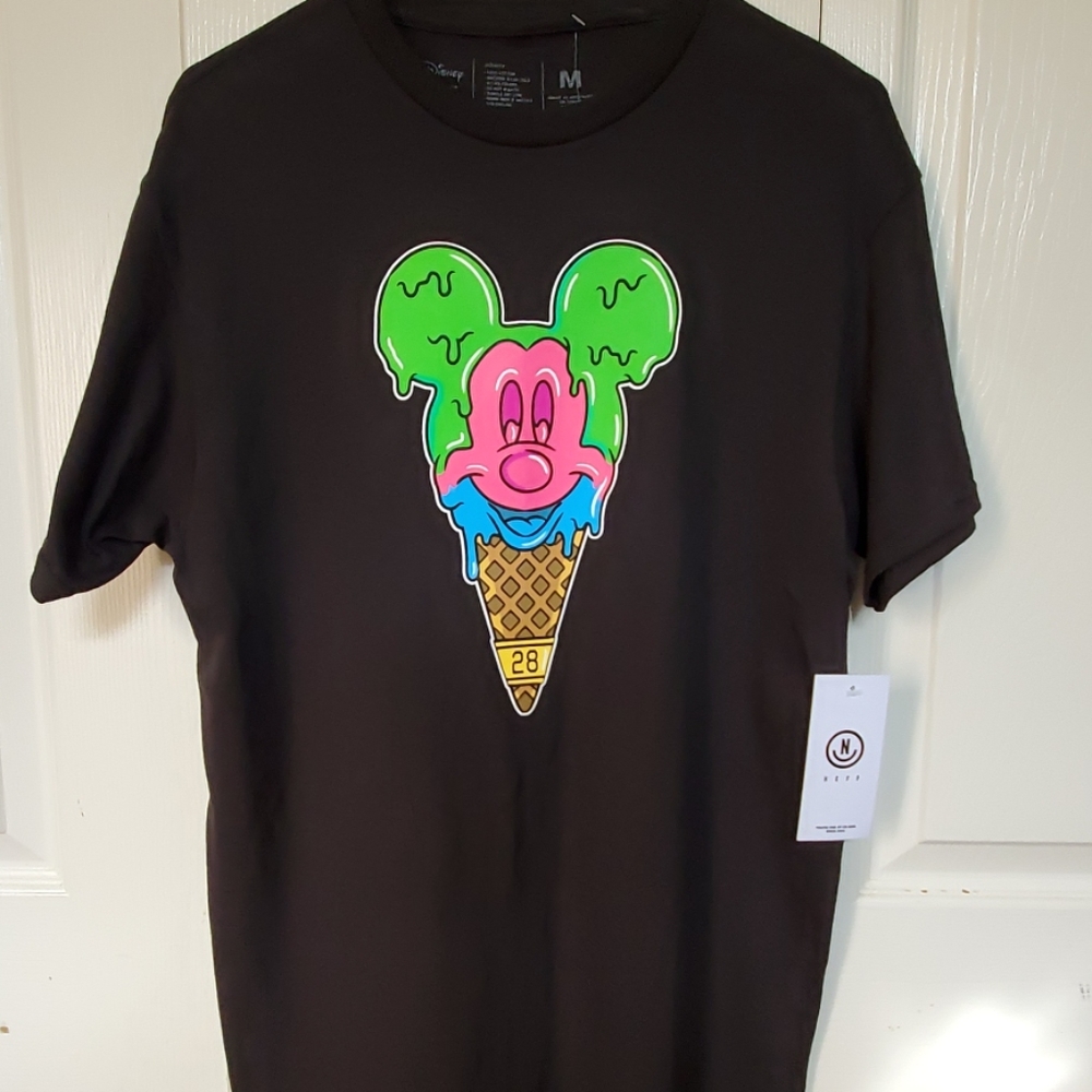 Official Disney x NEFF Mickey Melt T-shirt
